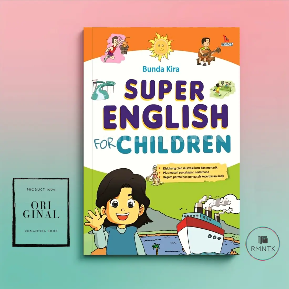 Buku Super English for Children - Bunda Keira - Buku Anak TK SD SMP