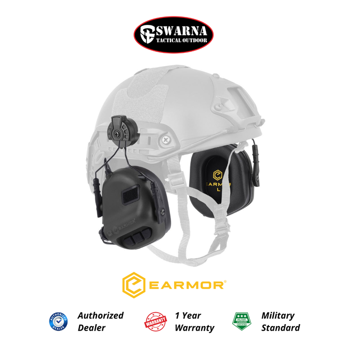 Gambar Earmor M31H Hearing Protection Earmuff For Helm dari Swarna Tactical Outdoor Kota Depok Tokopedia