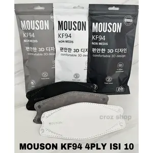 Masker KF94 Mouson 4ply isi 10 pcs