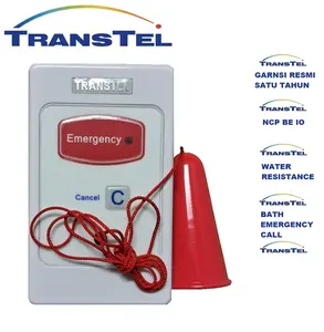 TRANSTEL NCP-BE IP Nurse Call Bathroom Pull Cord Emergency Button