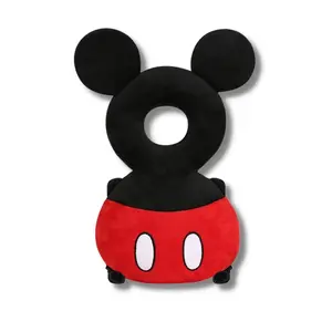 Pelindung Kepala Bayi saat jalan Mickey Eye stripe dada head protector