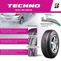 Gambar Ban Mobil Bridgestone 185 70 14 Techno Toyota Avansa Daihatsu Xenia dari cv pitstop karawaci Kota Tangerang 5 Tokopedia