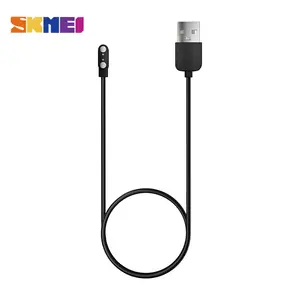 Skmei smartwatch kabel pengisian daya magnet 2 lubang charging cable