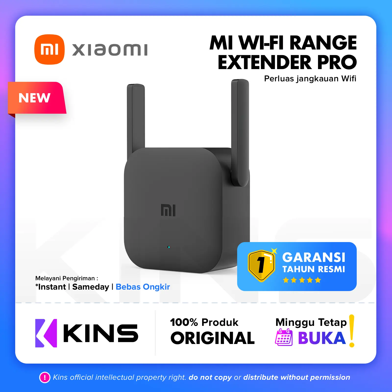 Xiaomi Mi Wifi Extender Pro Repeater Amplifier 300Mbps