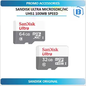 SANDISK ULTRA MICROSDXC 64GB C10 UHS1 100MB/S R