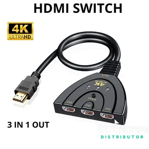 Hdmi Switch 4k 3 port / HDMI switch 3 port / Hdmi switcher