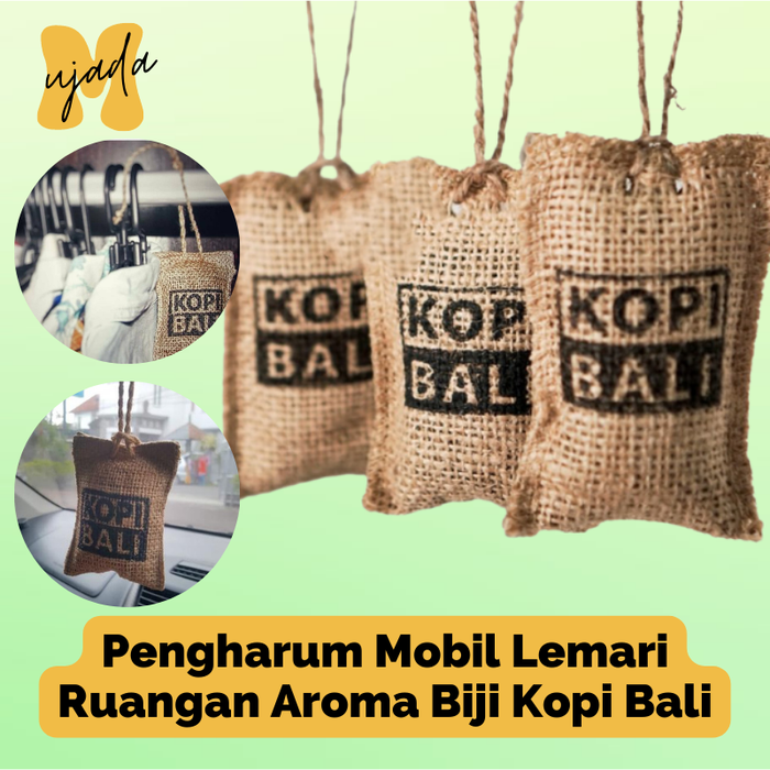 Gambar Parfum Mobil Kopi Bali Gantung Pengharum Pewangi Aroma Kopi Biji Kopi dari Mujada Kota Bandung Tokopedia