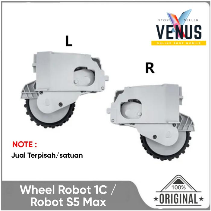 Gambar Wheel Robot 1C / Roborock S5MAX left and right Roda vacuum cleaner - Roda 1C, RODA KIRI dari Venus Mobile Kota Administrasi Jakarta Barat Tokopedia