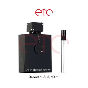Decant Parfum Club de Nuit Intense Armaf EDP for Men