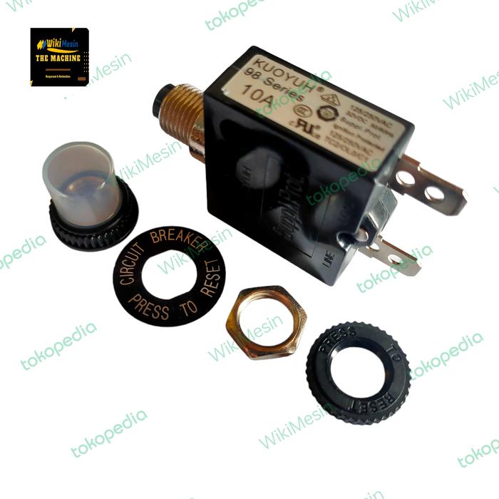 Gambar Taiwan ORI Overload 10A Thermal Protector 10 Amper Kuoyuh Series 98 dari Overload Wikimesin Kab. Tangerang Tokopedia