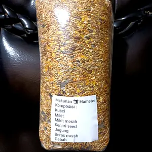 Makanan hamster 1KG milet campur TANPA biji sawi - makanan pokok hammy