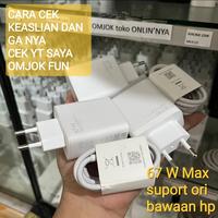 Gambar Charger Xiaomi Copotan poco X3 Gt 67W Original 10000% dari omjok Kota Administrasi Jakarta Utara 2 Tokopedia