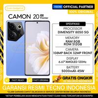 Gambar TECNO CAMON 20 PREMIER 5G 8/512 CAMON20 PREMIER 5G 8/512 GARANSI RESMI - DARK WELKIN, TANPA BONUS dari Cuan Gadget.id Kota Bekasi 2 Tokopedia