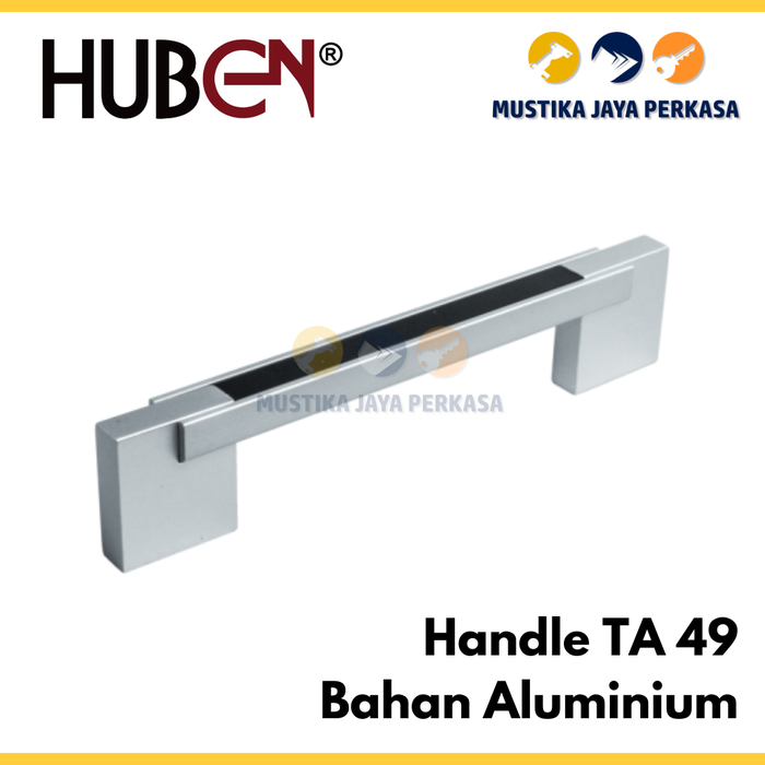 Gambar Handle Huben TA 49 Aluminium 96 128 160 mm Tarikan Pintu Laci Lemari - 96 dari Mustika Jaya Perkasa Kab. Bogor Tokopedia