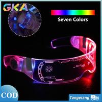 Gambar Kacamata LED Party Dual Control 7 Warna-Kacamata Pesta Penerangan Gel - Kontrol Ganda dari GKA-Mall Kota Bekasi 1 Tokopedia