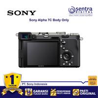 Gambar Sony Alpha A7C Sony A7C Sony A 7C Sony A7 C Body Only GARANSI RESMI - Silver+50mmf25G dari Sentra Digital Kota Surabaya 2 Tokopedia