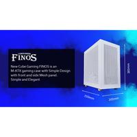 Gambar CASING CUBE GAMING FINOS - Mid Tower mATX Case Mesh dari Techno Computer Bali Kota Denpasar 2 Tokopedia