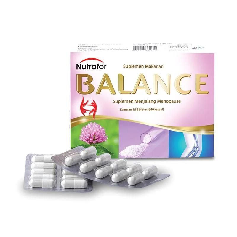 Nutrafor Balance Strip Isi 10 Capsul / Suplemen Wanita Premenopause