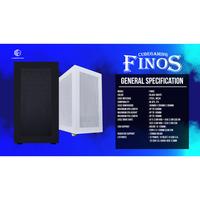 Gambar CASING CUBE GAMING FINOS - Mid Tower mATX Case Mesh dari Techno Computer Bali Kota Denpasar 5 Tokopedia