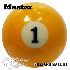 Bola Eceran Nomor 1 - 2.1/4" - Billiard Ball Biliar Pool Besar Bilyar