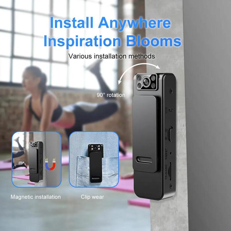 Mini Spy Kamera Pengintai CCTV Portabel Wearable Cameras 2