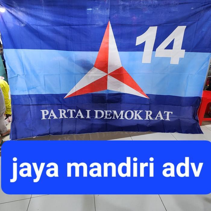 Pin Demokrat Jual bendera partai demokrat 150 x 225 cm - Jakarta Pusat - jaya ...