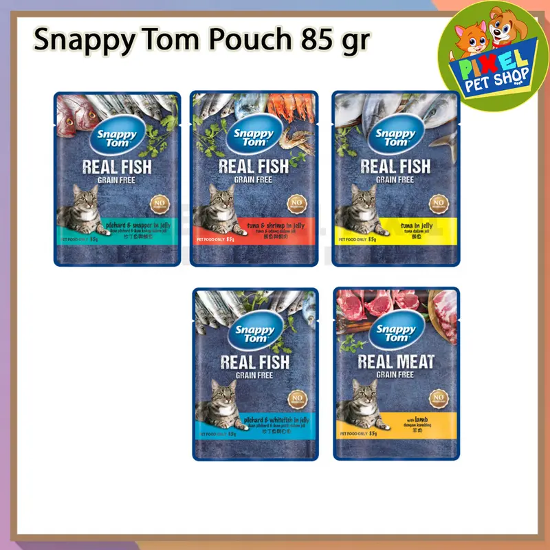 SNAPPY TOM Pouch 85gr Wet Food 0