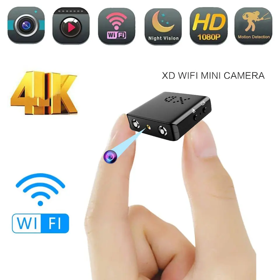 Spy Kamera CCTV Wifi Mini Untuk Rumah Mobil