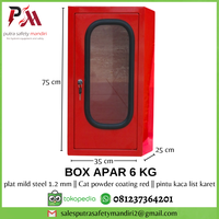 Gambar BOX APAR PINTU KACA LIST KARET TEMPAT PENYIMPANAN PEMADAM API RINGAN dari Putra safety mandiri 2 Kota Administrasi Jakarta Utara 3 Tokopedia