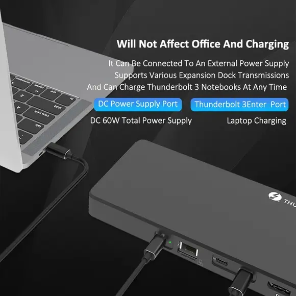 THUNDERBOLT DOCKING HUB NVME ENCLOSURE 1