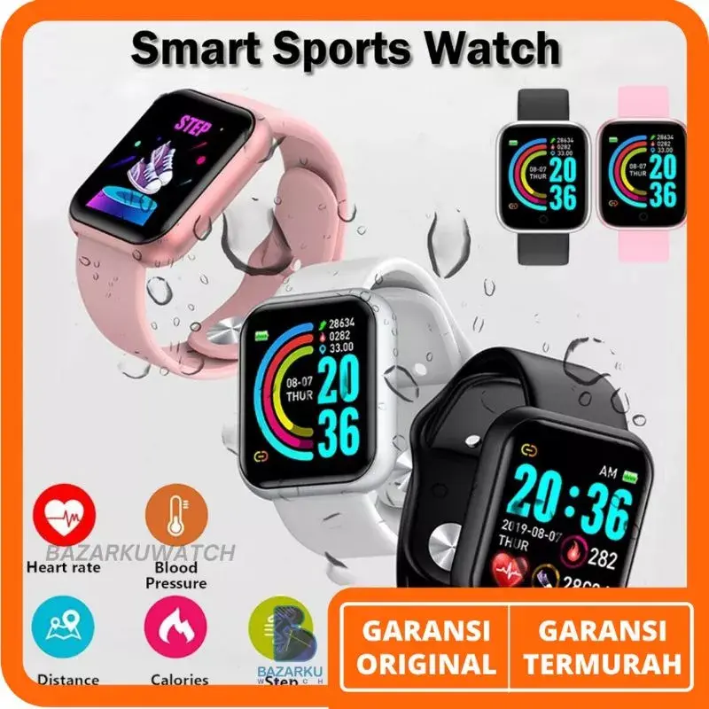 Original Smart Watch Y68 Smart Band Default