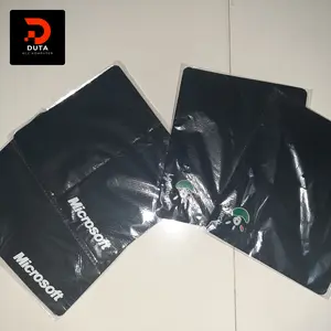Mousepad Logitech / Microsoft Hitam Original Quality