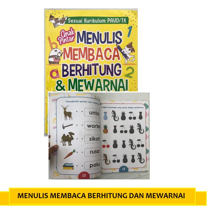 Gambar Buku Anak Pintar Menulis Membaca Berhitung Mewarnai Anak Kita dari Sahabat Buku Anak Kab. Tangerang Tokopedia