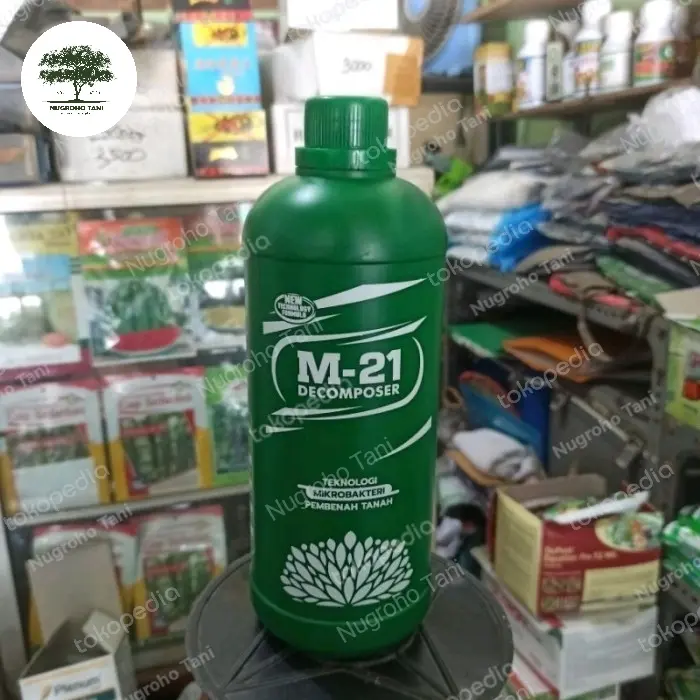M21 DECOMPOSER 1 LITER TEKNOLOGI MIKROBAKTERI PEMBENAH TANAH