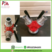 Gambar ALAT CABANG SELANG FIRE HYDRANT Y CONNECTION MACHINO 2,5"x 1,5" x1,5" dari Putra safety mandiri 2 Kota Administrasi Jakarta Utara 3 Tokopedia