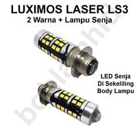 Gambar Lampu Motor LED Laser LUXIMOS NEX FI 15W 2Warna H6 M5 T19 - LS2 dari bohlamhid Kota Tangerang 4 Tokopedia