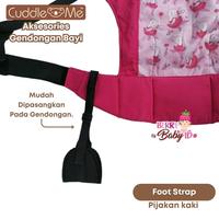Gambar Cuddle Me Foot Strap Aksesoris Gendongan Bayi Cuddleme Footstrap - Black dari Berry Baby Kota Bandung 3 Tokopedia