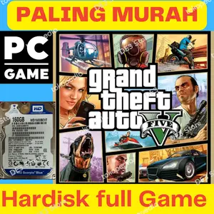 GTA V Indonesia PC Laptop Games Hardisk 160 Gb