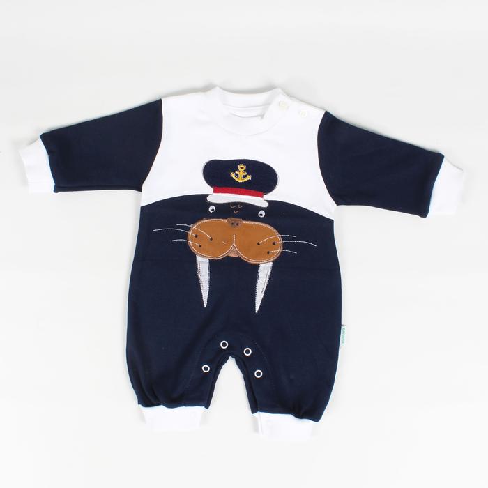 Gambar BANANA Jumper Bayi Laki-Laki Bordir Captain Walrus - Putih, M dari BANANA Official Store Kota Administrasi Jakarta Timur 5 Tokopedia