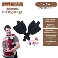 Gambar Cuddle Me Foot Strap Aksesoris Gendongan Bayi Cuddleme Footstrap - Black dari Berry Baby Kota Bandung 1 Tokopedia