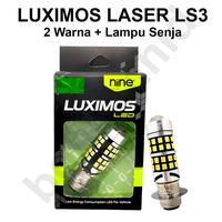 Gambar Lampu Motor LED Laser LUXIMOS NEX FI 15W 2Warna H6 M5 T19 - LS2 dari bohlamhid Kota Tangerang 3 Tokopedia