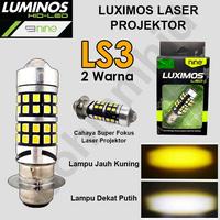 Gambar Lampu Motor LED Laser LUXIMOS NEX FI 15W 2Warna H6 M5 T19 - LS2 dari bohlamhid Kota Tangerang 1 Tokopedia