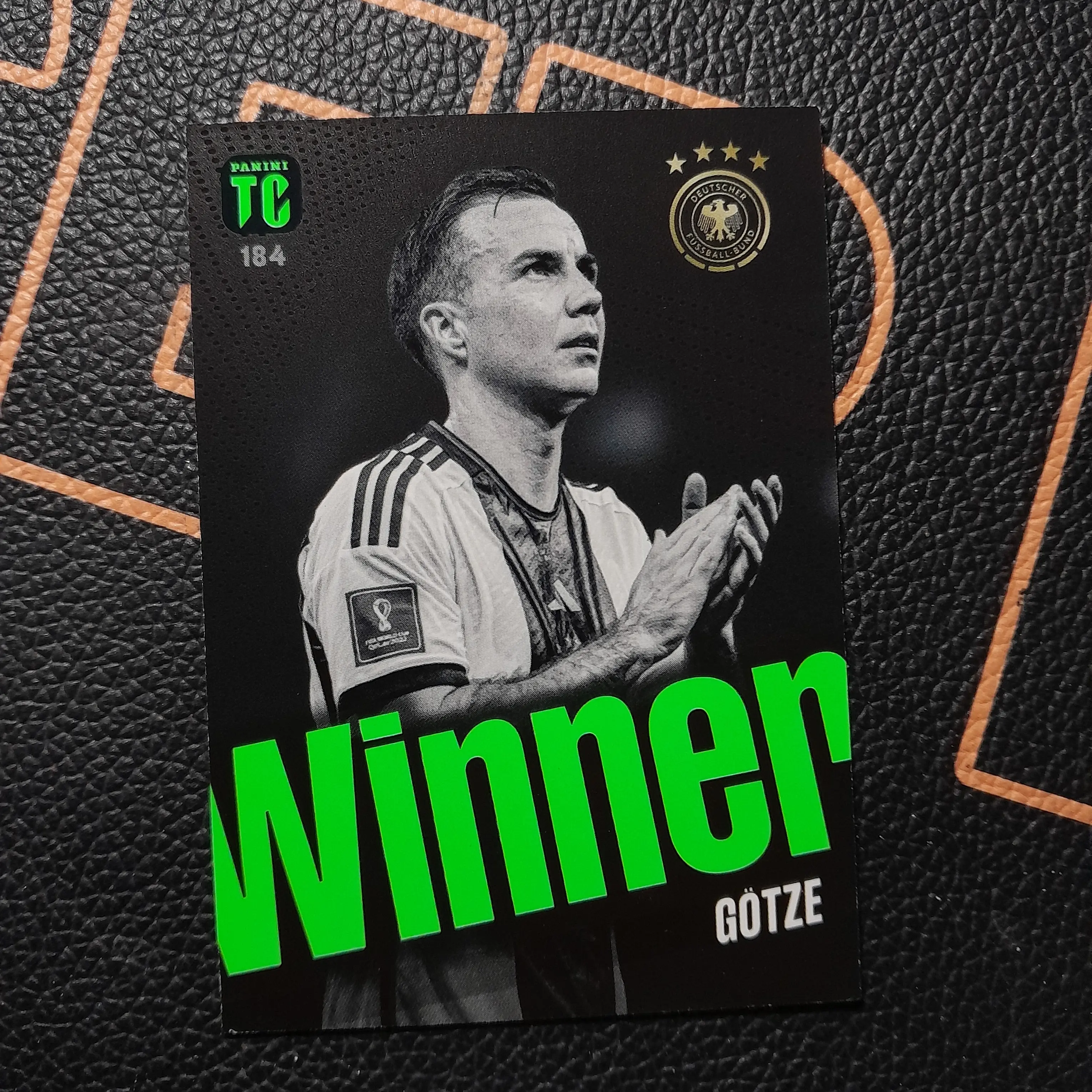 mario gotze germany panini top class winner