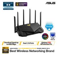 Gambar ASUS TUF AX6000 Dual Band WiFi 6 Gaming Router with AiMesh dari JnJ Online Kota Administrasi Jakarta Pusat 1 Tokopedia