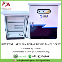 Gambar BOX PANEL APPL PLN PINTAR BESAR TANPA SEKAT KOTAK LISTRIK OUTDOOR dari Putra safety mandiri 2 Kota Administrasi Jakarta Utara 1 Tokopedia