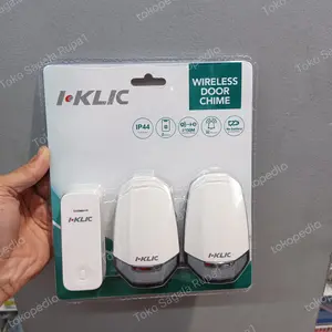 I-Klic Bel Pintu Nirkabel Kinetic 2 Receiver 571p-2