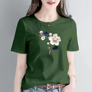 Kaos Wanita Cotton combed 30s Mutiara 04 Baju wanita Lengan pendek