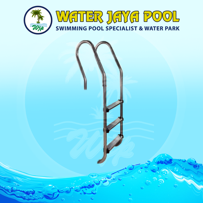 Gambar Tangga Kolam Renang Stainless 3 Step Ss304 dari Water Jaya Pool Kab. Cianjur Tokopedia