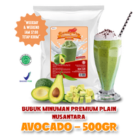 Gambar Bubuk Minuman Non Gula Rasa Avocado / Alpukat 500 Gram Tanpa Gula Halal BPOM IPP Premium Plain Omura Powder dari OMURA POWDER SHOP Kota Administrasi Jakarta Barat 3 Tokopedia