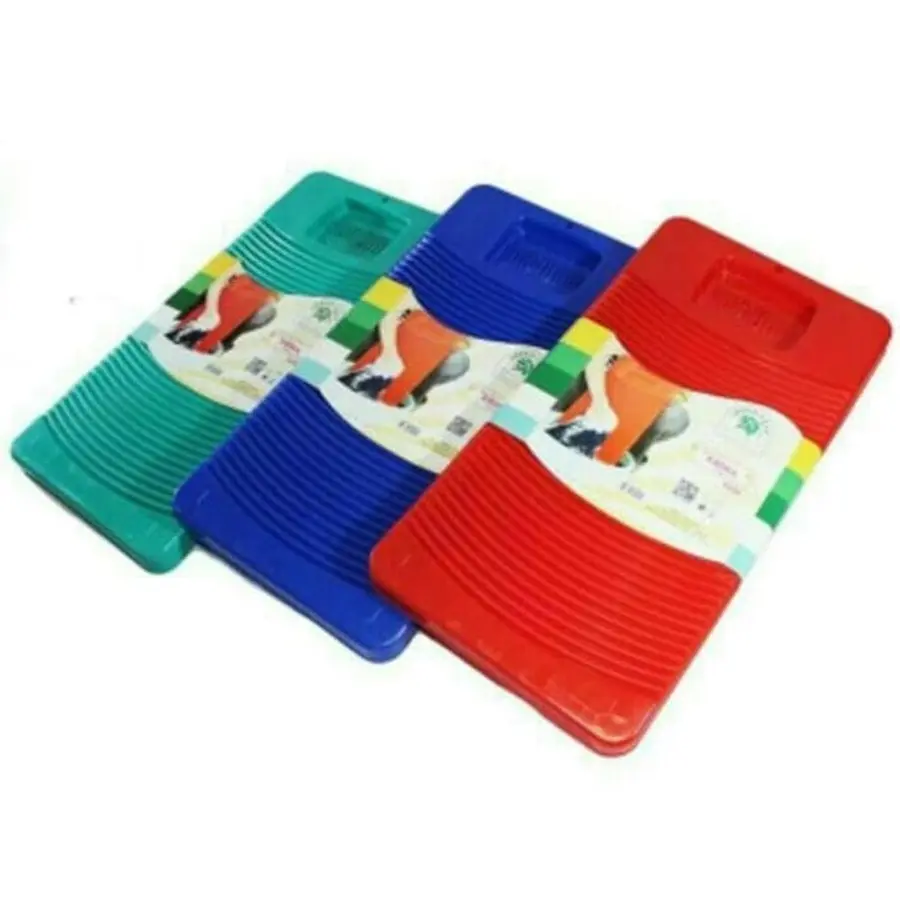 Papan Gilesan Gilasan Cuci Baju Pakaian Erika Plastik Green Leaf 5522